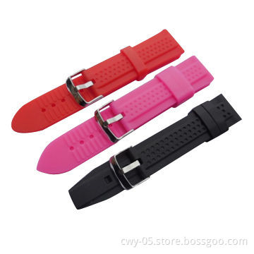 High Quality Silicone Watch Bands, Made of 100% SGS Silicone